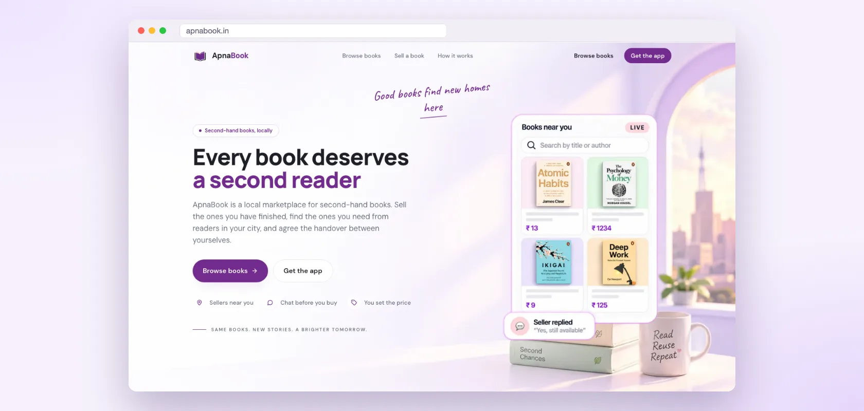 apnabook.in landing page